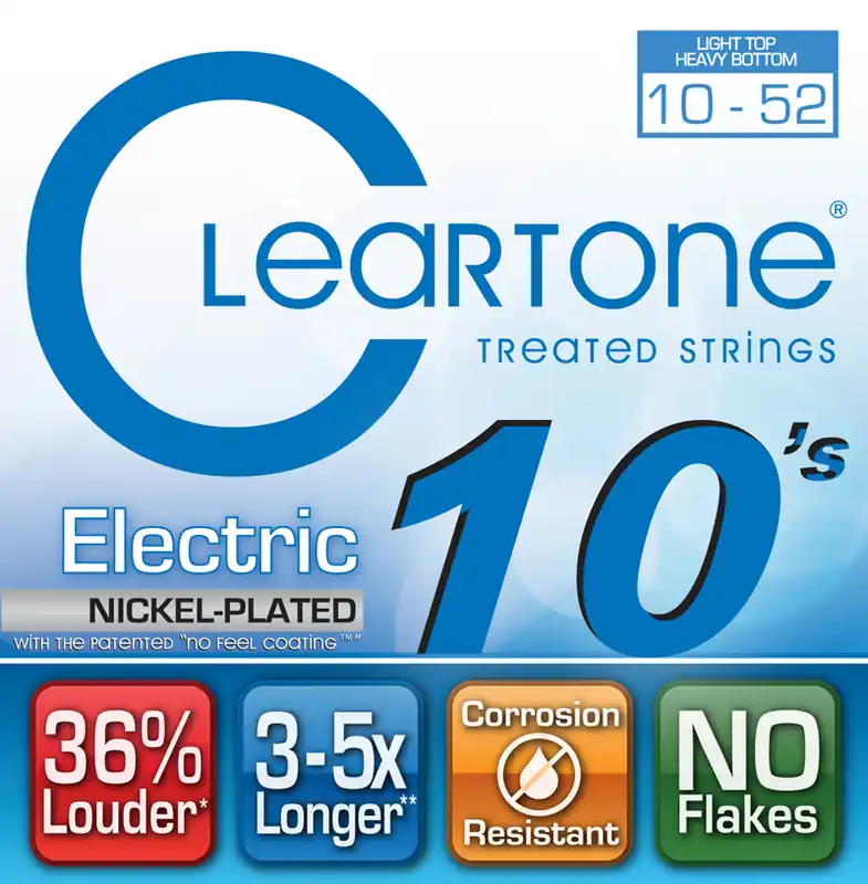 CLEARTONE 9420 Electric EMP Light Heavy 010-052 Nickel-Plated Steel. Saiten für E-Gitarre Jetzt Bestellen