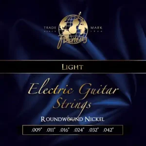 FRAMUS 45200 L Blue Label Light 009/042 Nickelplated Steel Round Wound. Saiten E-Gitarre Zertifiziert