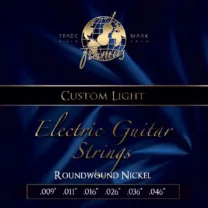 FRAMUS 45210 CL Blue Label Custom Light 009/046 Nickelplated Steel Round Wound. Saiten E-Gitarre Sichere Zahlung