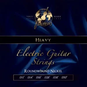 FRAMUS 45230 Heavy Blue Label 011/050 Nickelplated Steel Round Wound. Saiten E-Gitarre Ausverkauf