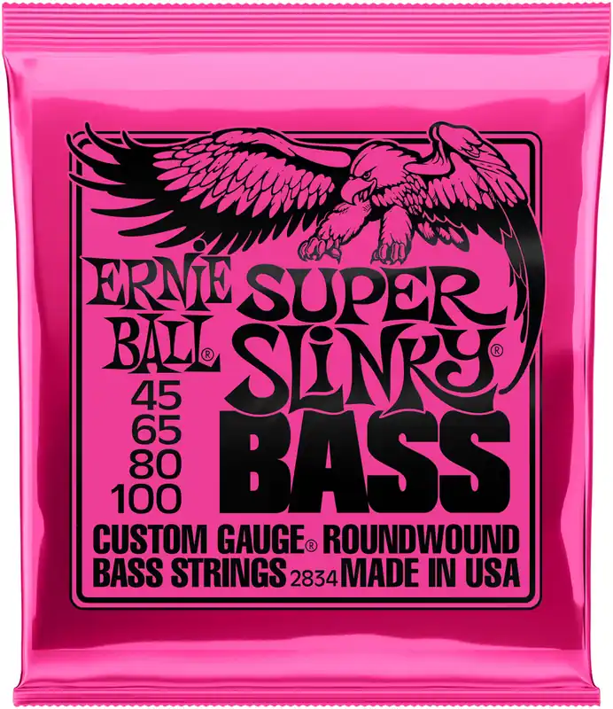 Direkt Vom Hersteller ERNIE BALL 2834 Slinky Bass Super 45-100 Nickelwound Steel. Saiten 4-String für Bass
