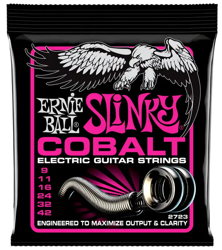 Saisonangebot ERNIE BALL 2723 Slinky Cobalt Super 09-42 Saiten für E-Gitarre