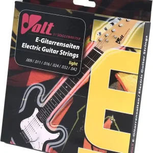 Kostenloser Rückversand VOGGENREITER 635 Electric Guitar Strings 009-042 Saiten für E-Gitarre