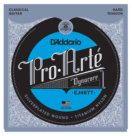 DADDARIO EJ46TT Pro-Arte Dynacore Titanium E1-E6 Classic Guitar Strings. Saiten für Konzertgitarre Direktkauf