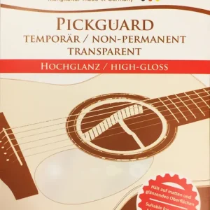 Must-Have LAKEWOOD Pickguard Transparent High-Gloss Schlagbrett