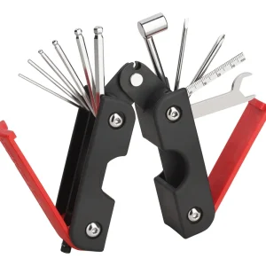 ROCKCARE MultiTool (Metric/Red) 13-In-1 Multi-Tool Gitarrenwerkzeug Neue Kollektion