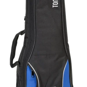 TONTRÄGER TG10US/BB Gigbag für Sopran Ukulele schwarz/blau Preis Gesenkt