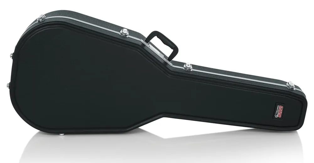 GATOR GC-DEEP BOWL Roundback ABS Formkoffer für Roundback Westerngitarren Schneller Versand