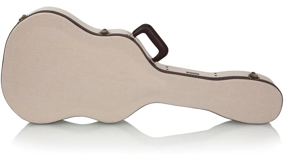GATOR GW-JM-RESO Acoustic Deluxe Wood Beige Journeyman Koffer für Resonatorgitarre Zertifiziert