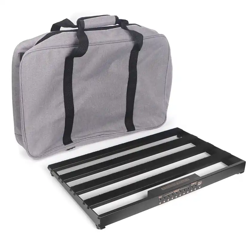Top-Angebot YUER PR 01M Middle Size Pedalboard Pedalboard für Effektgeräte inkl. Multinetzteil