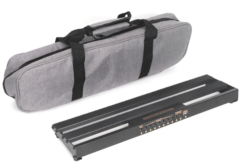 YUER PR 01S Small Size Pedalboard Pedalboard für Effektgeräte inkl. Multinetzteil Wochenendangebot