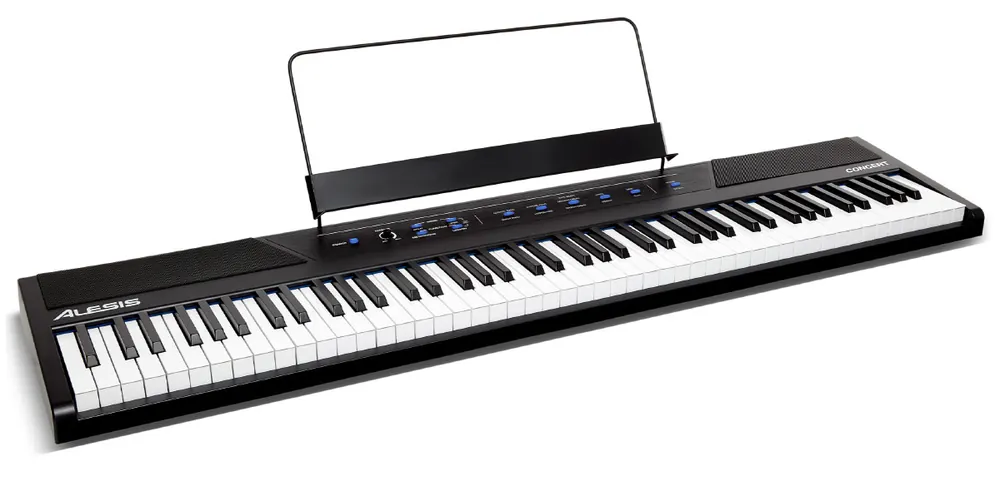 Neuheit ALESIS Concert 88 Digitalpiano mit 88 halbgewichteten Tasten