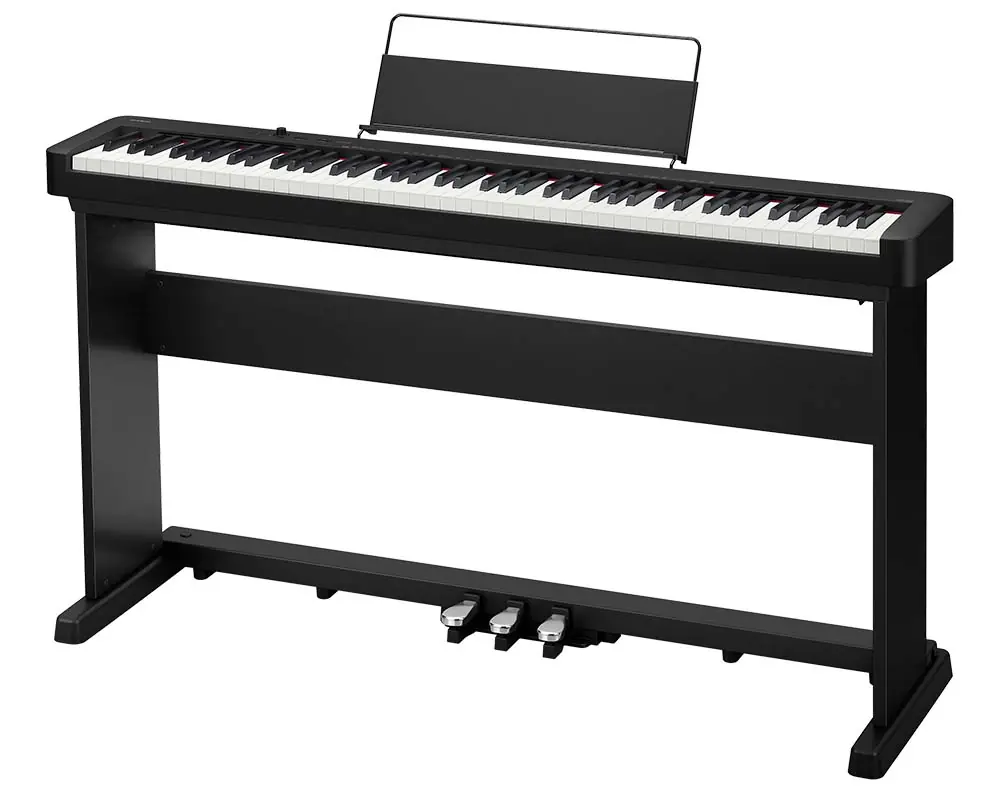 Rabatt CASIO CDP-S160BKSET Compact Digitalpiano inkl. Stativ, schwarz