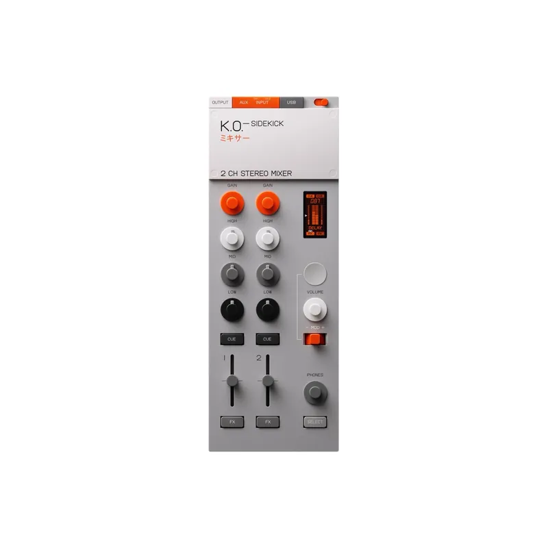 TEENAGE ENGINEERING EP-136 K.O. Sidekick Zweikanal-Mixer mit Audio-Interface Bestseller