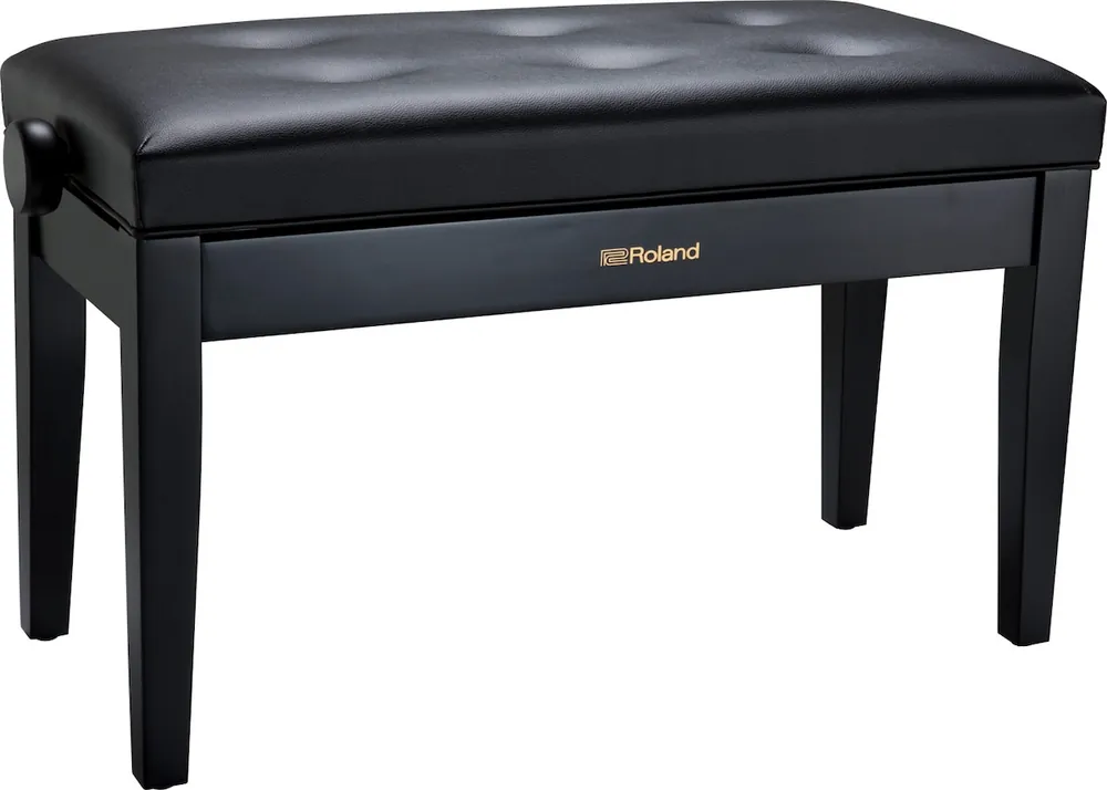 Abverkauf ROLAND RPB-D300BK Doppel-Pianobank inkl. Sitzfläche, schwarz matt