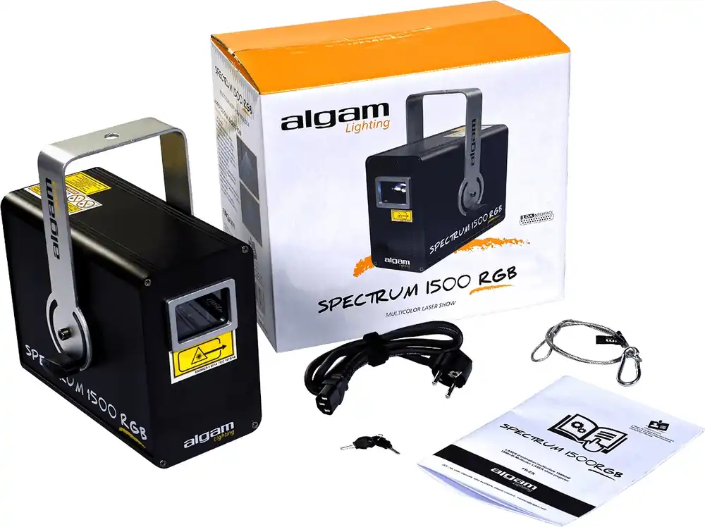 Sonderaktion ALGAM Spectrum 1500 RGB Showlaser 1500mW