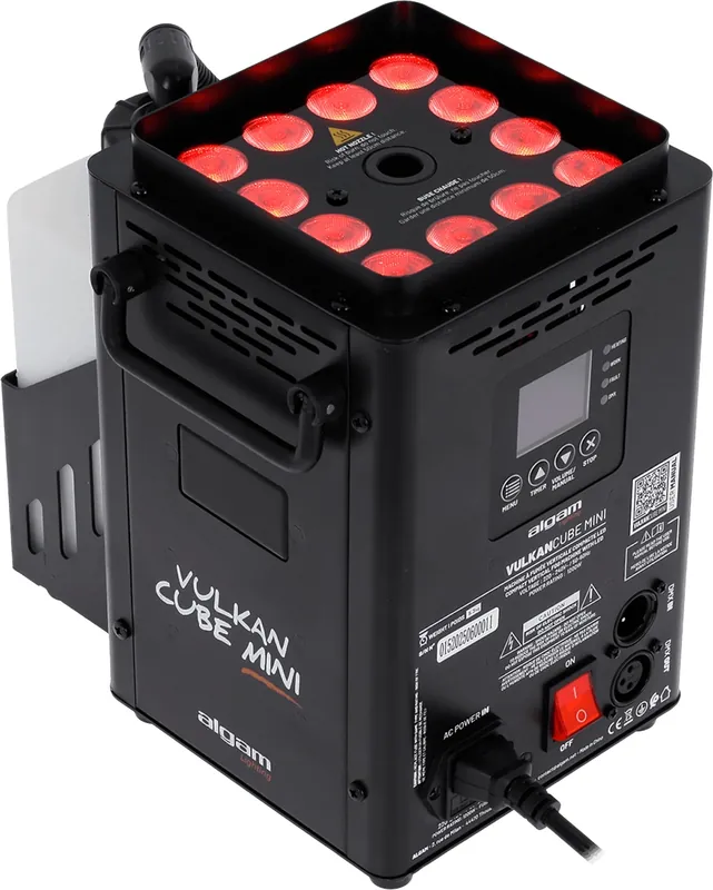 ALGAM Vulkan Cube Mini Nebelmaschine 1200Watt Schneller Versand