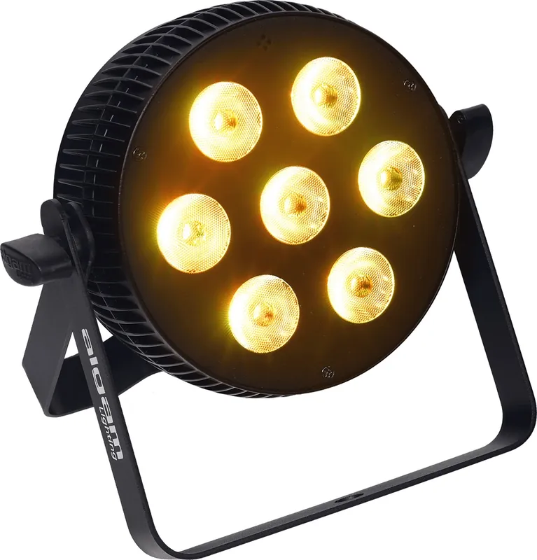 ALGAM SLIMPAR 710 HEX LED Scheinwerfer 7 LEDs,10W RGBWAUV Begrenztes Angebot