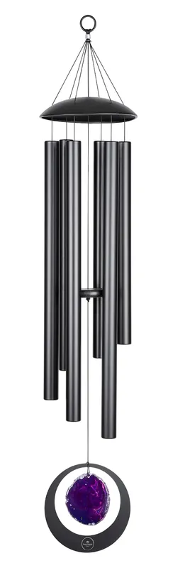 Begrenztes Angebot MEINL MCDT50ABK Sonic Energy Purple Agate Meditation Chime 50Zoll/128cm, 432Hz