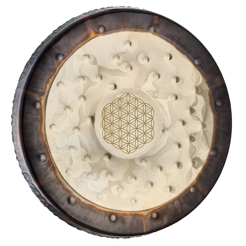 Echt MEINL SGFOL22 Sonic Energy Soundscape Gong Blume des Lebens 22 Zoll