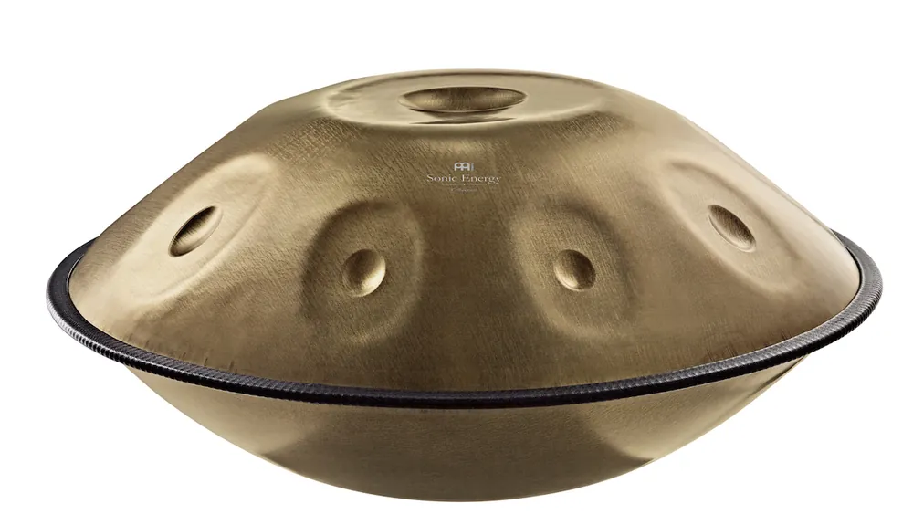 MEINL HPSTL90 Sonic Energy Sensory Handpan D Kurd Steel Drum 9 Töne inkl. Case und Schutzhülle Neuheit