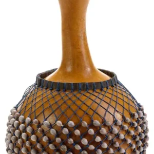 AFROTON ACH721 Chekere Samennetz ca. 15-17cm, natur Echt