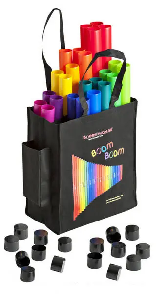 BOOMWHACKERS BW-Set 04 Basic School Set Perkussions-Kunststoffröhren Preiswert