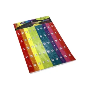 BOOMWHACKERS BW-CNS1 Chroma-Notes Sticker Notenaufkleber farbig Begrenztes Angebot