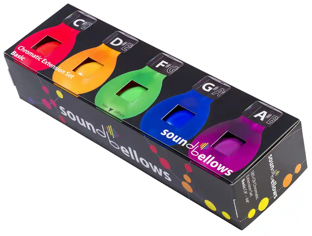 Direkt Vom Hersteller SOUNDBELLOWS SBS-CB Chromatic Extension Set Basic Tonal aufeinander abgestimmte Handblasebalge