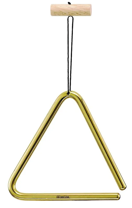 Top-Seller MEINL TRI15B Messing Triangel mit Schlegel, 15cm