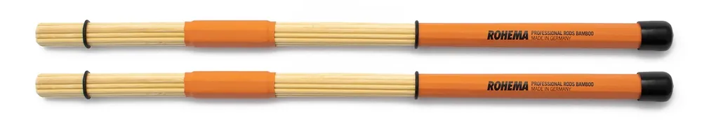 ROHEMA 613659 Professional Bamboo Rods (Paar) Besen Drumsticks Ausverkauf