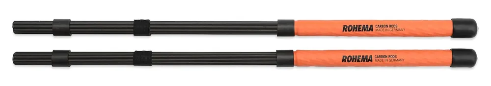 ROHEMA 618088 Carbon Rods (Paar) Besen Drumsticks Meistverkauft