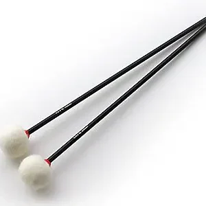 Zertifiziert SONOR Orff SCH 6 Schlägel mit Wollfilzkopf (Paar)