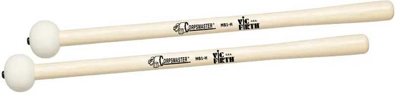 VIC FIRTH Corpsmaster MB1-H Mallets (Paar) Marching Bass Schlägel Garantierte Lieferung
