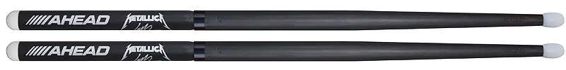 Beliebt AHEAD Signature Lars Ulrich Metallica Drumstick Aluminium Trommelstöcke aus der Signature Serie.