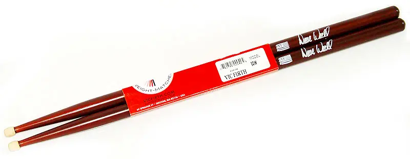 Kostenloser Versand VIC FIRTH Signature Dave Weckl SDW (Paar) Wood Tip Drumsticks
