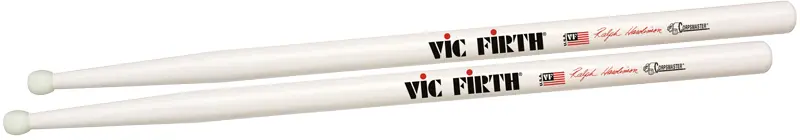 Geprüft VIC FIRTH Corpsmaster SRHN Ralph Hardimon (Paar) Marching Snare Drumsticks