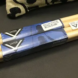 VATER American Hickory Wood Tip 5B (4 Paar) American Hickory Drumsticks (Los Angeles) Garantierte Lieferung