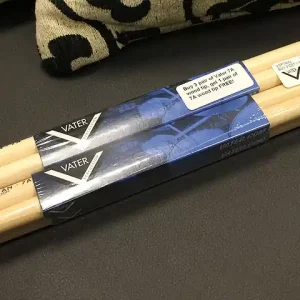 Solange Der Vorrat Reicht VATER American Hickory Wood Tip 7A (4 Paar) American Hickory Drumsticks (Los Angeles)
