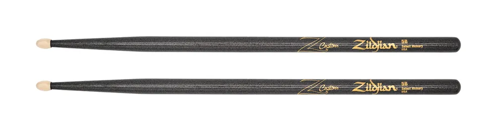 ZILDJIAN Z5BCB Z Custom LE 5B Wood Black Chroma Limited Drumsticks (Paar) Solange Der Vorrat Reicht