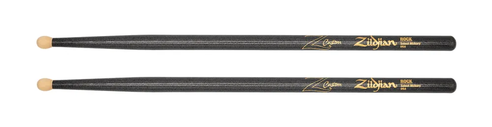 Wochenendangebot ZILDJIAN ZRKCB Z Custom LE Rock Wood Black Chroma Limited Drumsticks (Paar)