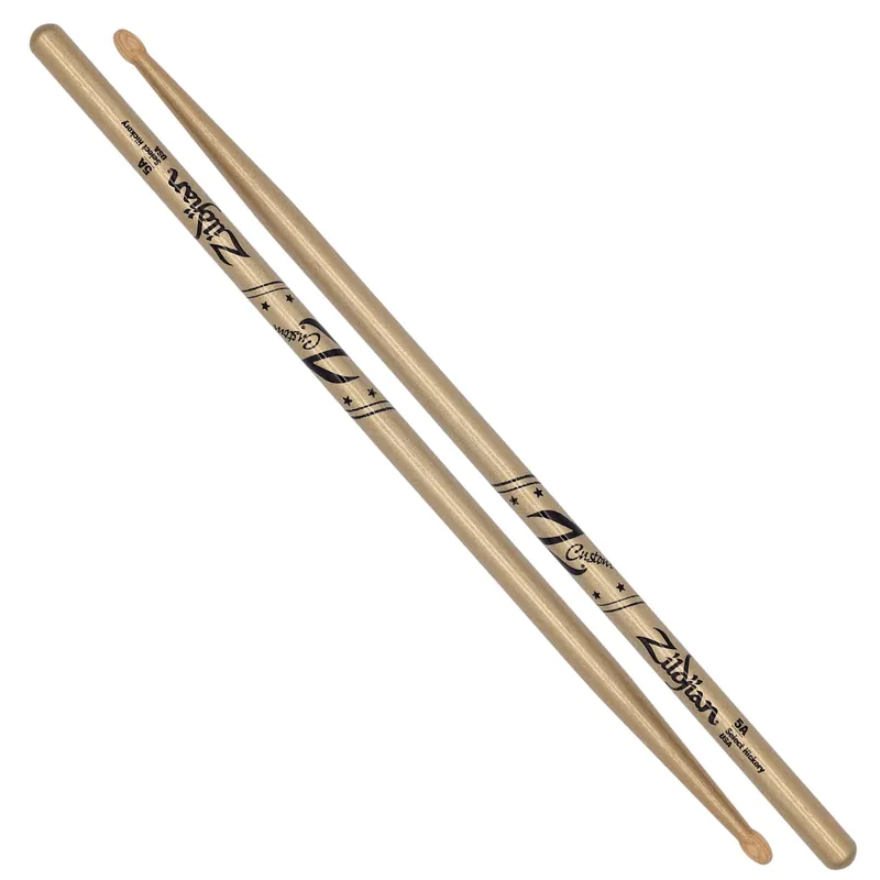ZILDJIAN Z5ACG Z Custom LE 5A Wood Gold Chroma Limited Drumsticks (Paar) Expressversand