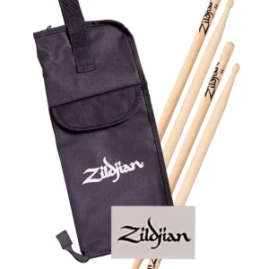 Abverkauf ZILDJIAN SDSP229 Value Pack 5A Drumsticks (2 Paar) mit Stickbag