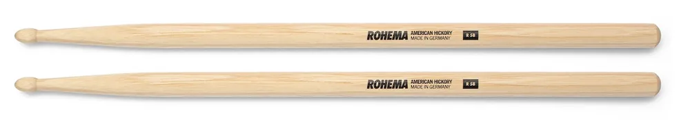 ROHEMA 61320 Rock 5B Hickory Drumsticks (Paar) Kostenfreie Lieferung