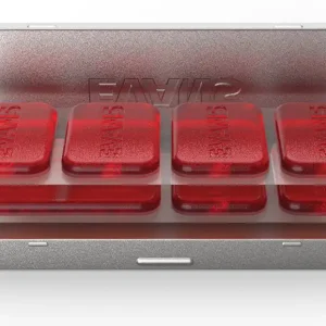 EVANS EQ Pods Damping Pads red High-Performance Dämpfer Pads (7 Stück) Online Kaufen