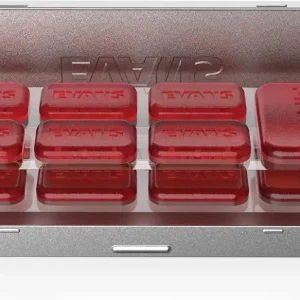 EVANS EQ Pods Mini Damping Pads red High-Performance Dämpfer Pads (14 Stück) Nur Für Kurze Zeit
