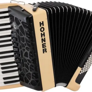 Top-Angebot HOHNER Bravo III 72 Earth myColor Akkordeon inkl. Gigbag und Gurt