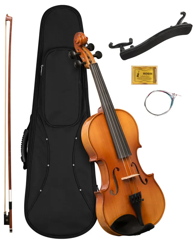CASCHA HH 2134 Violine 1/2 Violinen-Set inkl. Geigenkoffer und Zubehör Meistverkauft
