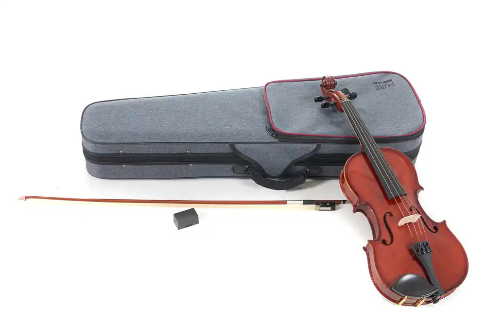 GEWA Pure Violine Ebenholzgarnitur 4/4 (PS401.621) 4-saitige Violine inkl. Zubehör (spielfertig) Bestpreis