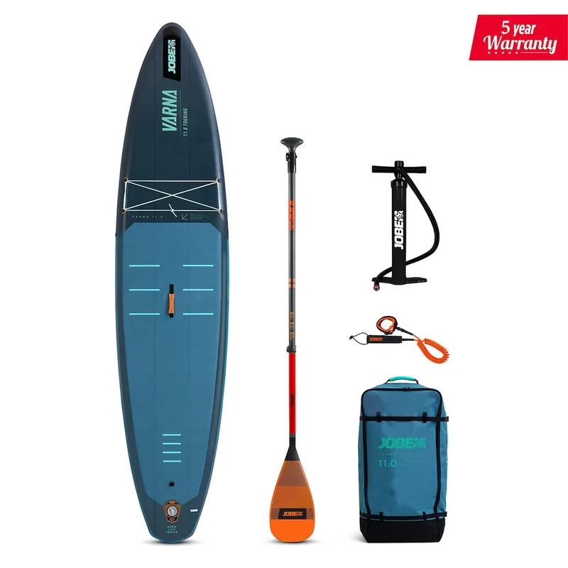 JOBE Aero Varna SUP Board 11.0 Package Aufblasbares SUP Lite Board Paket Geprüft